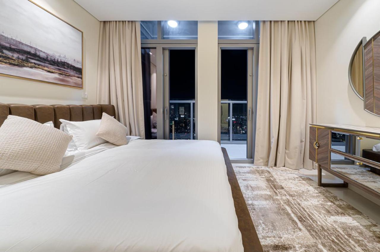 Paramount Midtown Deluxe 1 Bedroom Apartment With Full Burj-Khalifa View Dubaj Kültér fotó