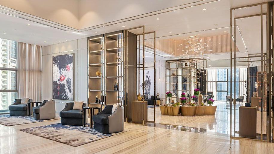 Paramount Midtown Deluxe 1 Bedroom Apartment With Full Burj-Khalifa View Dubaj Kültér fotó